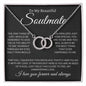 To My Soulmate - Perfect Pair Necklace