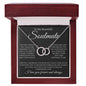 To My Soulmate - Perfect Pair Necklace