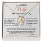 To My Amazing Wife - Alluring Beauty Necklace