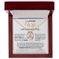 To My Amazing Wife - Alluring Beauty Necklace