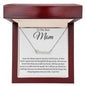 To The Best Mom: Personalized Name Necklace