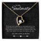 To My Soulmate - Forever Love Necklacr