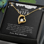 To My Wife - Forever Love Necklace