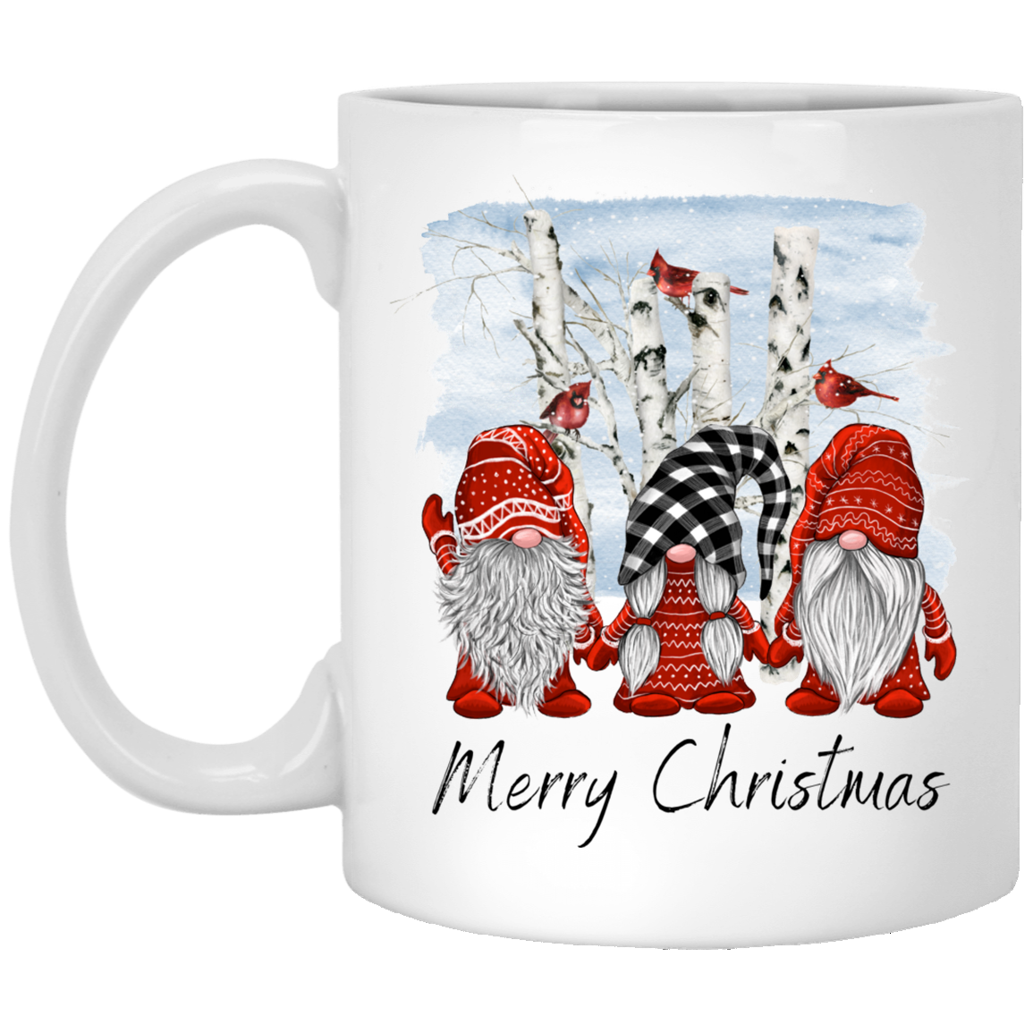 Merry Christmas Nomes - 11 oz. White Mug