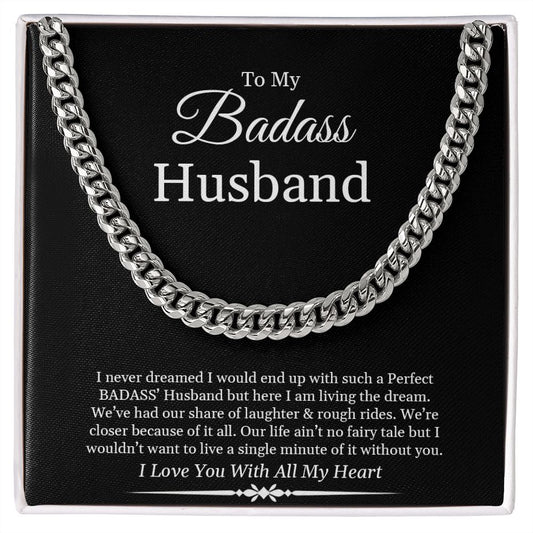 To My Husnband - Cuban Link Chain