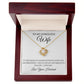 To My Gorgeous Wife - Love Knot Necklace