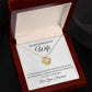 To My Gorgeous Wife - Love Knot Necklace