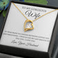 To My Gorgeous Wife - Forever Love Necklace